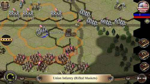 Civil war: 1862 - Android game screenshots.