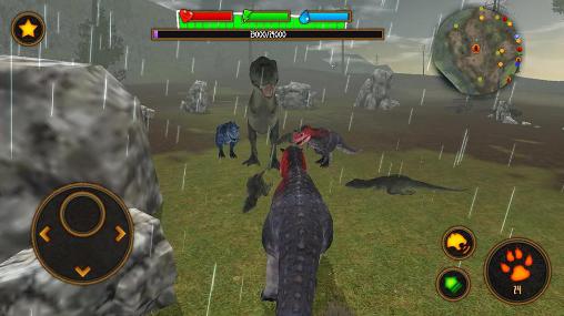 Gameplay of the Clan of carnotaurus for Android phone or tablet.