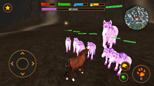 Gameplay of the Clan of horse for Android phone or tablet.