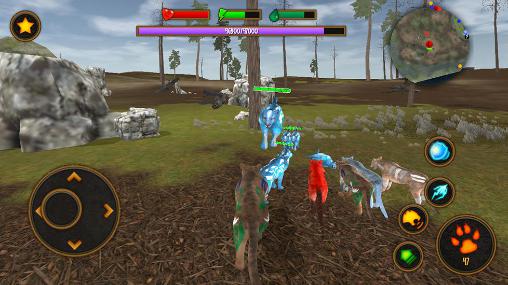 Gameplay of the Clan of puma for Android phone or tablet.