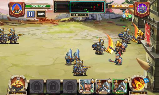 Gameplay of the Clan war for Android phone or tablet.