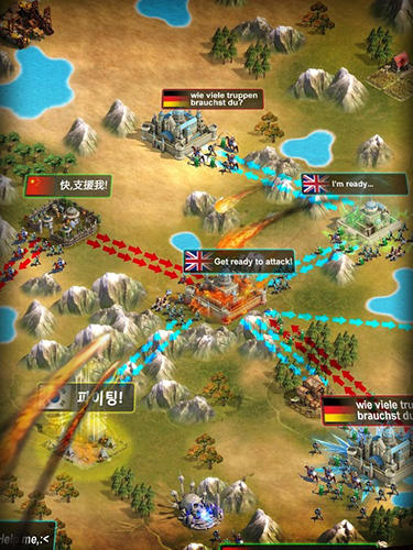 Clash of cultures: King - Android game screenshots.