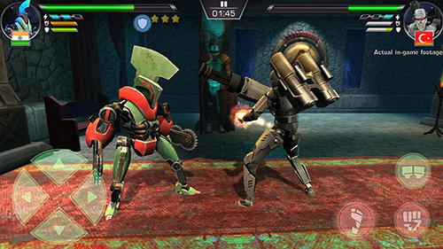 Clash of robots - Android game screenshots.