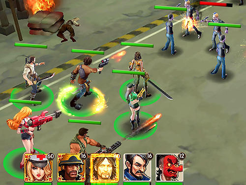 Clash of Z: Biohazard - Android game screenshots.
