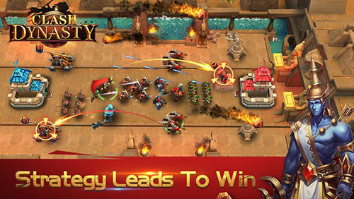 Gameplay of the Clash dynasty for Android phone or tablet.