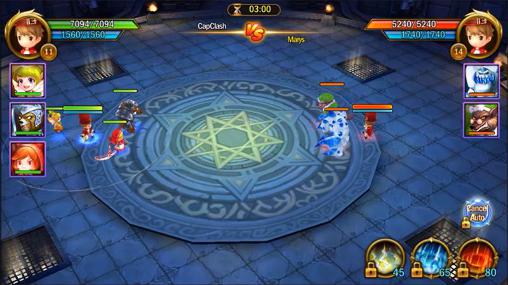 Gameplay of the Clash Grimm for Android phone or tablet.