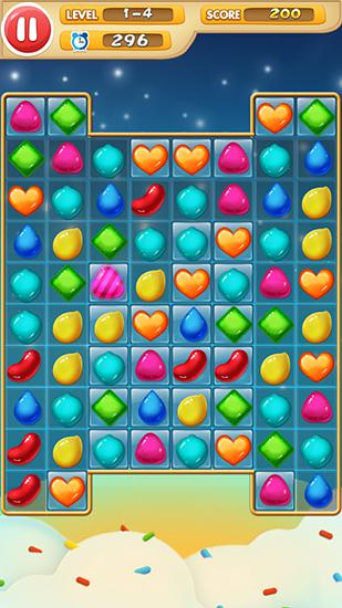 Gameplay of the Clash of candy for Android phone or tablet.