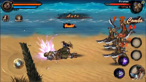 Gameplay of the Clash of eastern for Android phone or tablet.