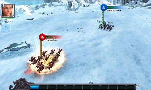 Gameplay of the Clash of gods for Android phone or tablet.