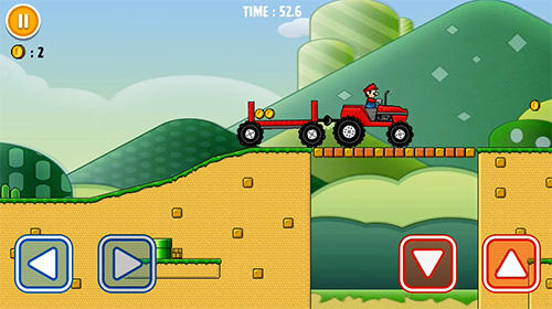 Classic super bros driver: Best trucker - Android game screenshots.