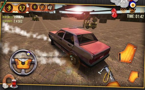 Gameplay of the Classic car simulator 3D 2014 for Android phone or tablet.