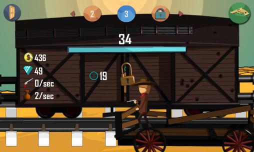 Gameplay of the Clicker bands for Android phone or tablet.