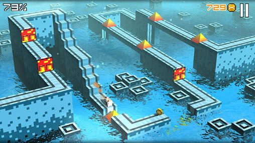 Gameplay of the Cliffy jump for Android phone or tablet.