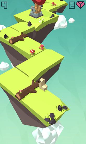 Gameplay of the Cliffy run for Android phone or tablet.