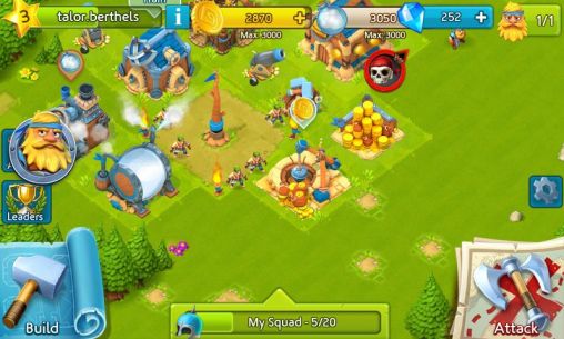Gameplay of the Cloud raiders: Sky conquest for Android phone or tablet.