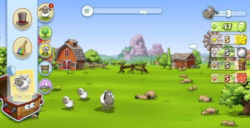 Gameplay of the Clouds and sheep 2 for Android phone or tablet.