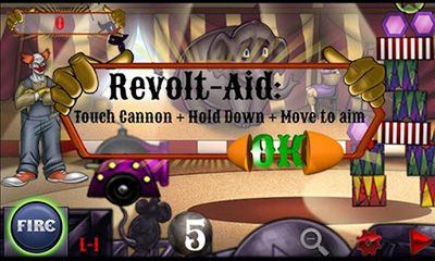 Gameplay of the Clowns Revolt for Android phone or tablet.