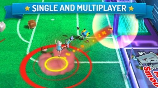 Gameplay of the CN Superstar soccer. Copa toon for Android phone or tablet.