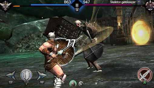 Gameplay of the Codex: The warrior for Android phone or tablet.