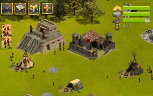 Gameplay of the Colonies vs Indians for Android phone or tablet.