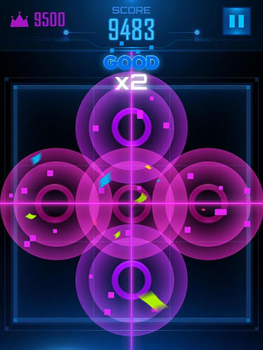 Color rings puzzle - Android game screenshots.