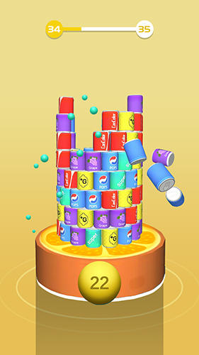 Color tower - Android game screenshots.