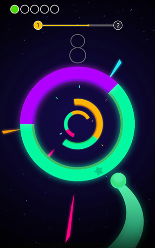 Color tube - Android game screenshots.