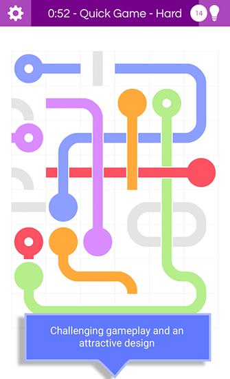 Gameplay of the Color flow for Android phone or tablet.