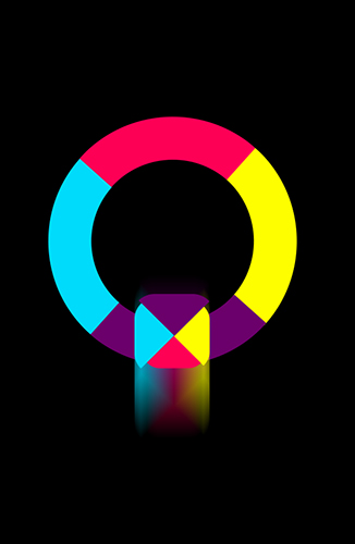 Gameplay of the Color zap: Color match for Android phone or tablet.