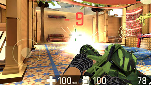 Combat assault: FPP shooter - Android game screenshots.