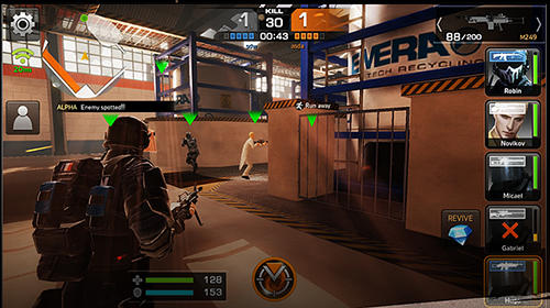 Combat squad - Android game screenshots.