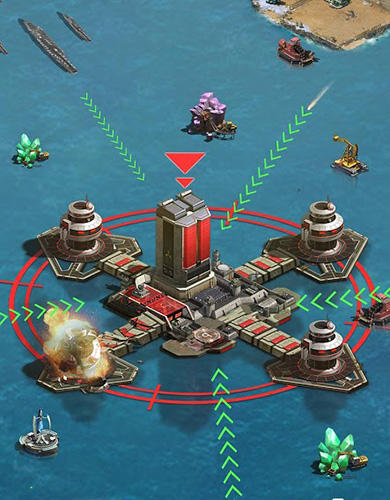 Combat zone - Android game screenshots.