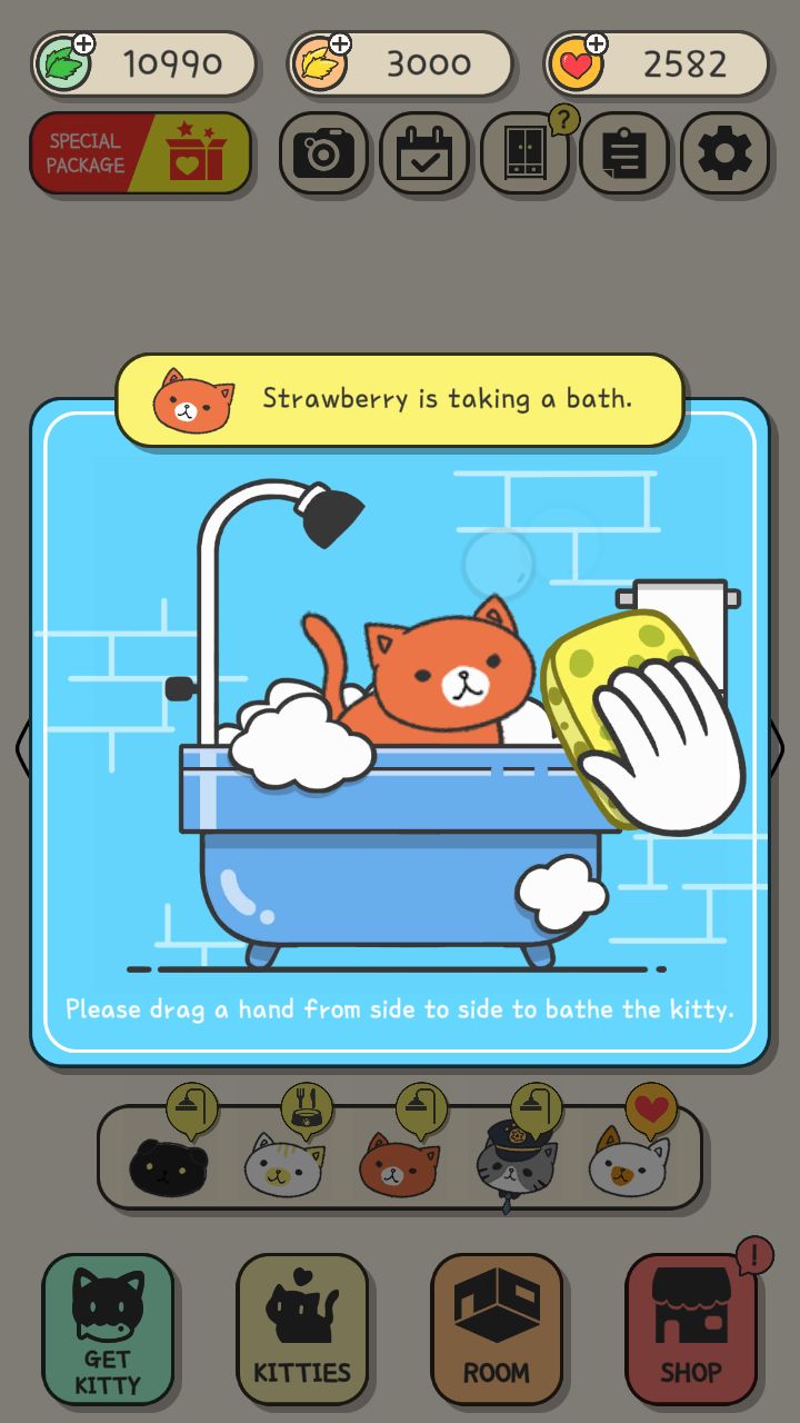 Come on Kitty - Android game screenshots.