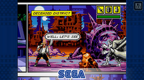 Comix zone - Android game screenshots.