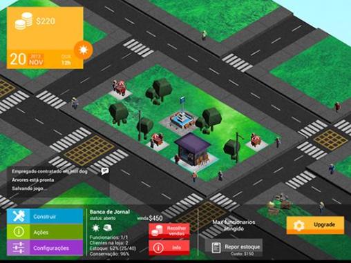 Gameplay of the Commanager HD: City for Android phone or tablet.