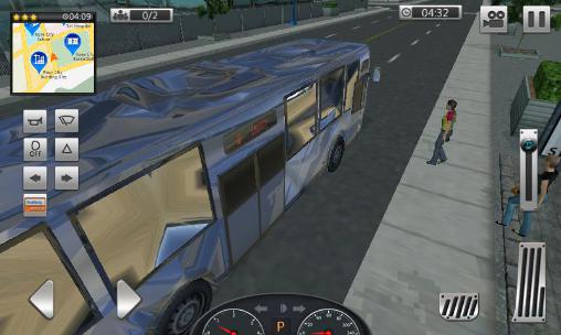 Gameplay of the Commercial bus simulator 16 for Android phone or tablet.