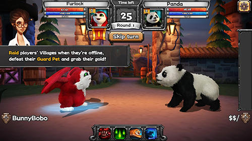 Gameplay of the Compet: Competition pets for Android phone or tablet.