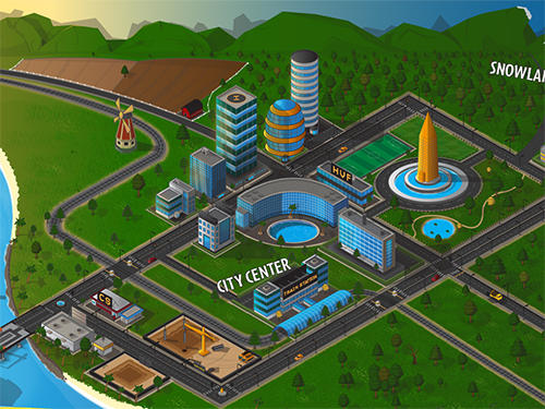 Gameplay of the Construction city 2 for Android phone or tablet.