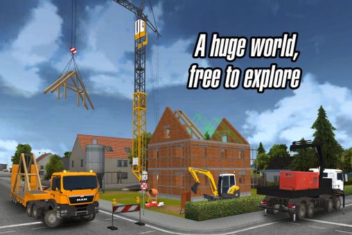 Full version of Android apk app Construction simulator 2014 v1.12 for tablet and phone.