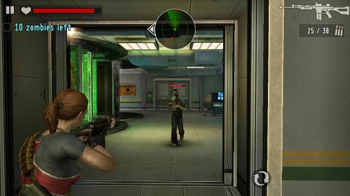Gameplay of the Contract killer: Zombies for Android phone or tablet.