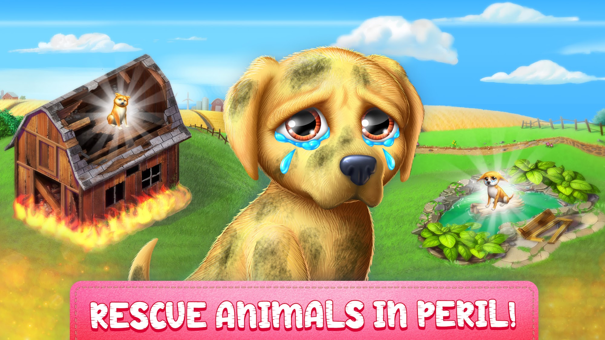 Cook Off: Pet Rescue - Android game screenshots.
