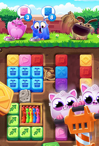 Cookie cats blast - Android game screenshots.