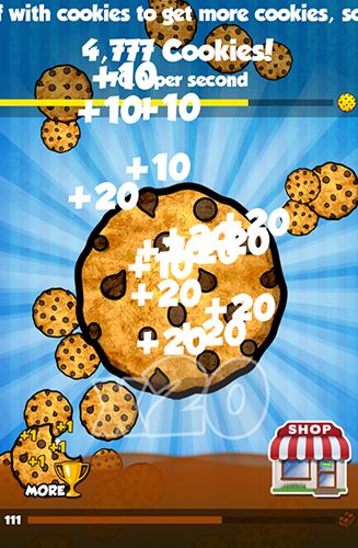 Gameplay of the Cookie clickers for Android phone or tablet.