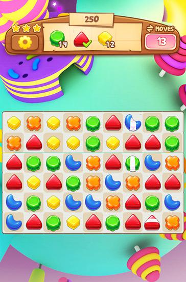 Gameplay of the Cookie game legend for Android phone or tablet.