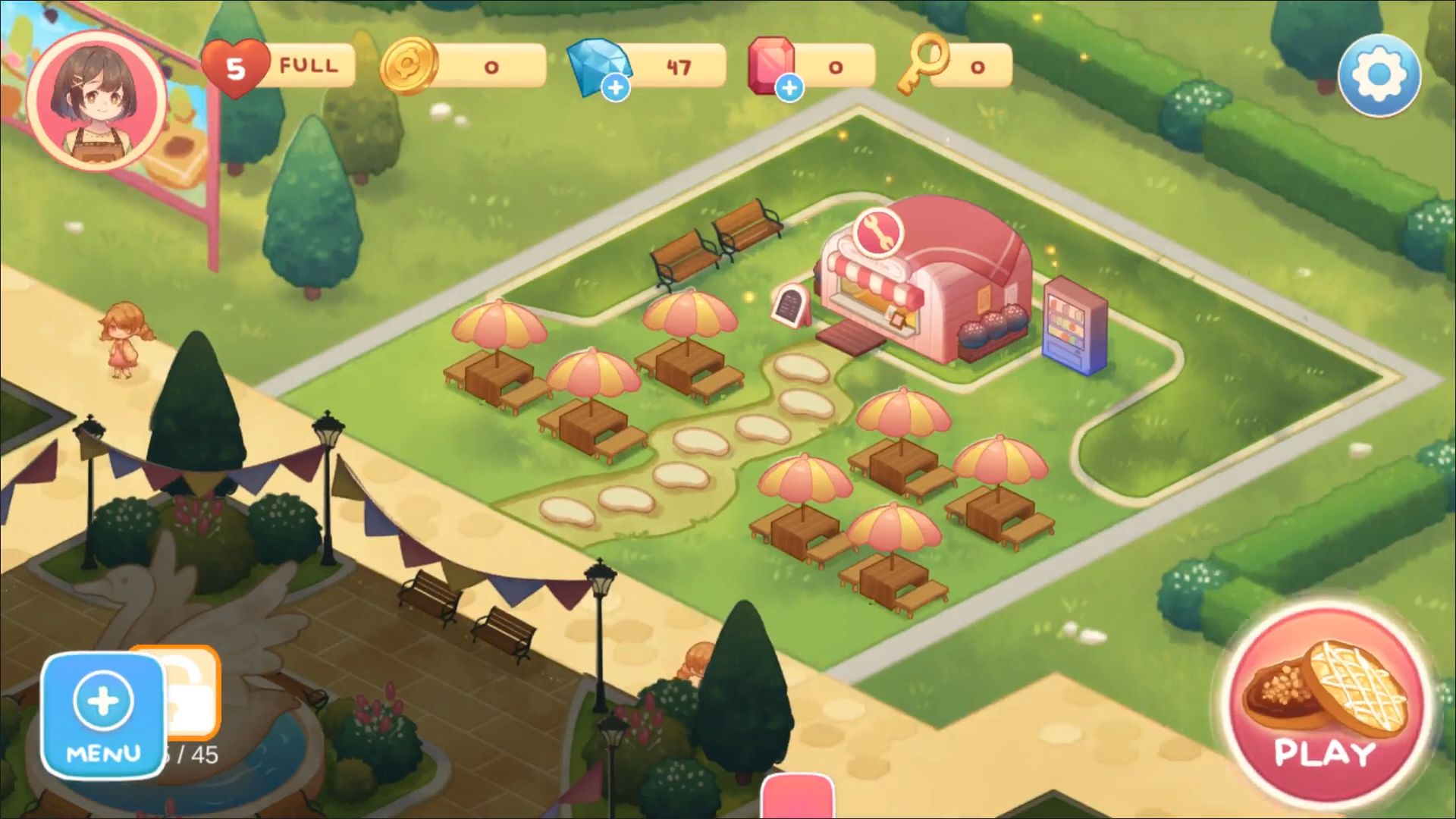 Cooking Chef Story: Food Park - Android game screenshots.