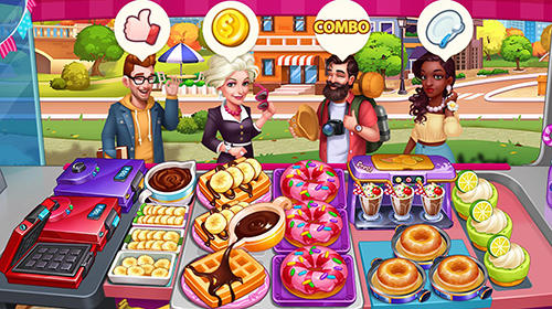 Cooking frenzy: Madness crazy chef - Android game screenshots.