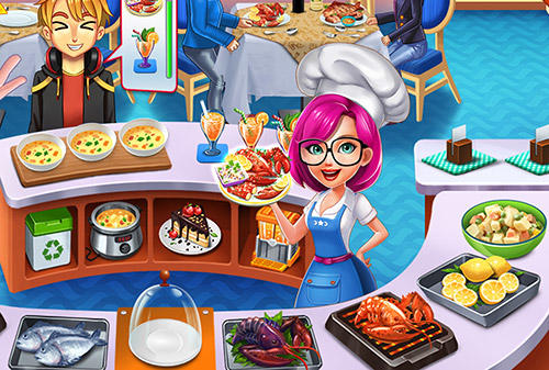 Cooking star chef: Order up! - Android game screenshots.