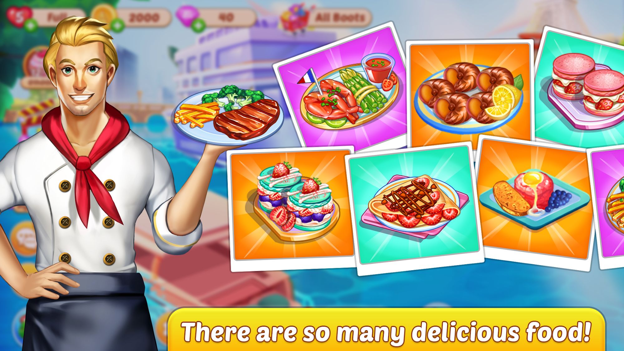 Cooking Trendy - Android game screenshots.