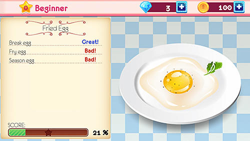 Gameplay of the Cooking story deluxe for Android phone or tablet.