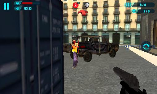 Gameplay of the Cop simulator 3D for Android phone or tablet.